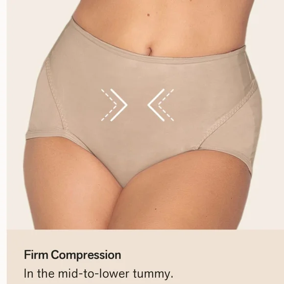 Leonisa Firm Compression Postpartum Panty with Adjustable Belly Wrap sz S - Picture 13 of 16